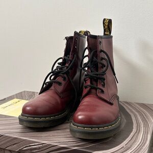 Dr. Martens Women’s Cherry Red Boots